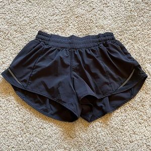 Lululemon hotty hot shorts, size 4.
